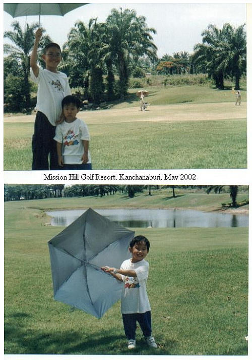 Tony and Ken in Mission Hill Golf Resort