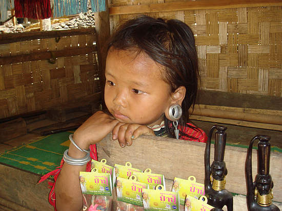 A Big Ear Tribe little girl