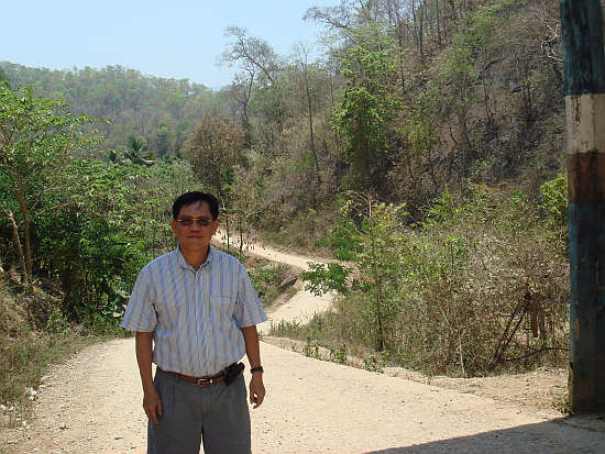 From Mae Sam Lab village gate to the port