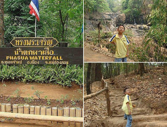 At Phasua Waterfall